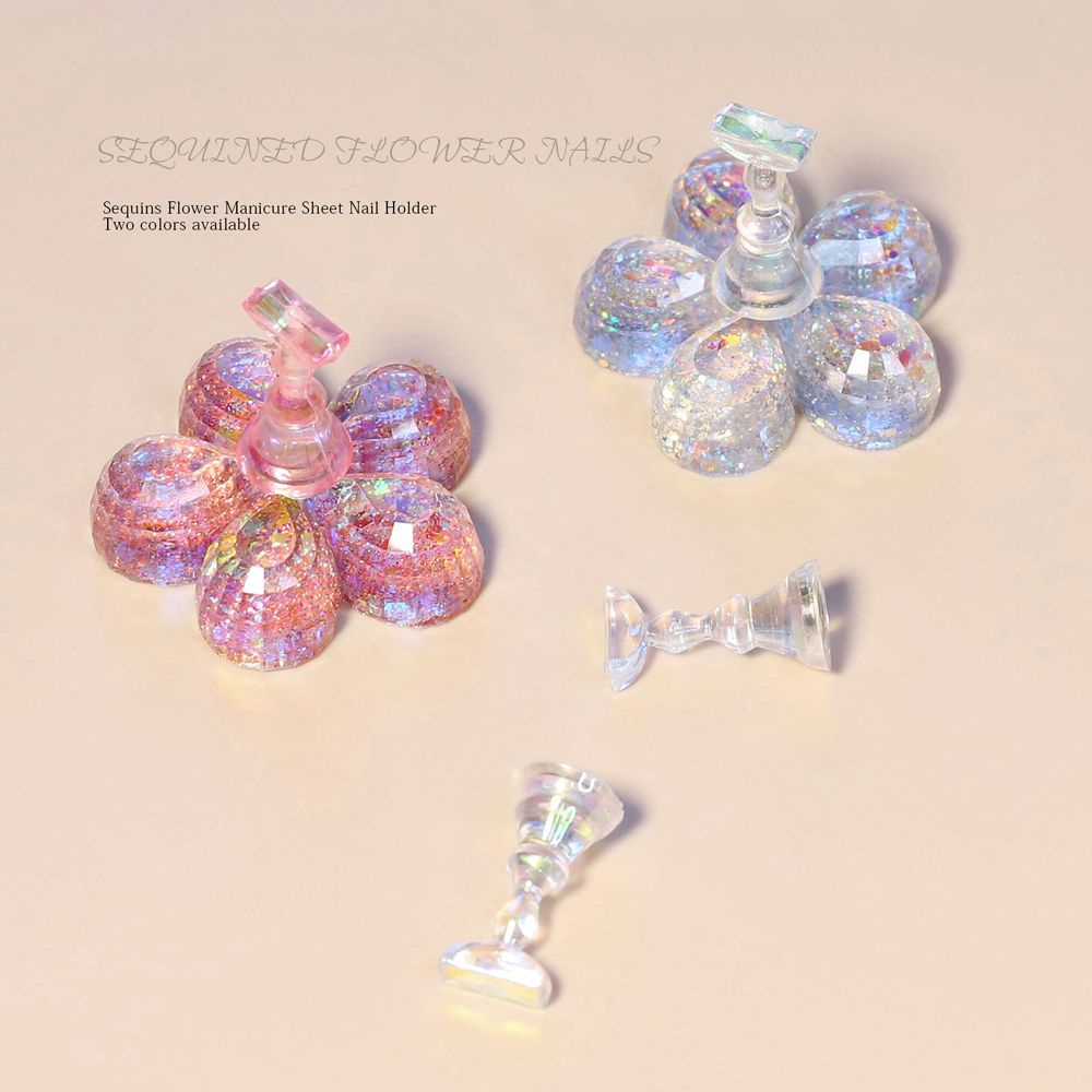 [Hàng mới về] Giá đỡ trưng bày móng tay nghệ thuật nam châm có miếng móng giả phong cách Nhật Bản tiện lợi