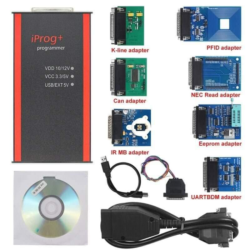 Thiết bị reset túi khí và tua đồng hồ iprog +