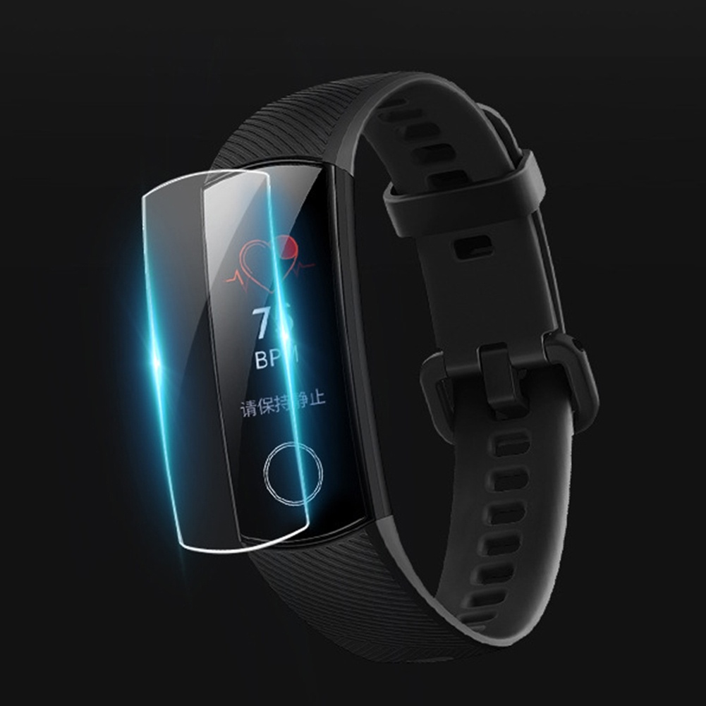 Set 3 miếng dán bảo vệ màn hình chống cháy nổ cho Huawei Honor Band 5