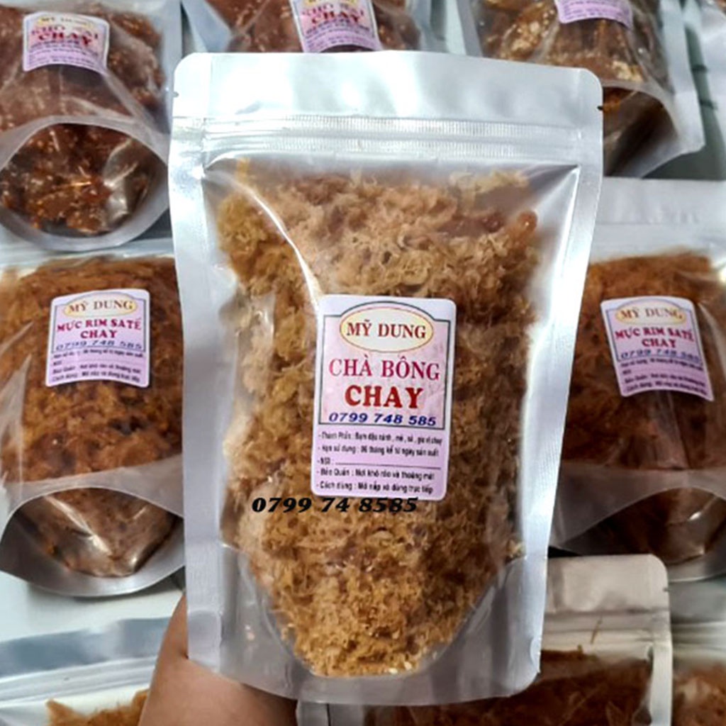 CHÀ BÔNG CHAY 200GR NHÀ LÀM Date 6 Tháng