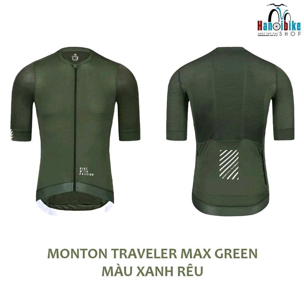 Áo đạp xe ngắn tay Monton Traveler Max