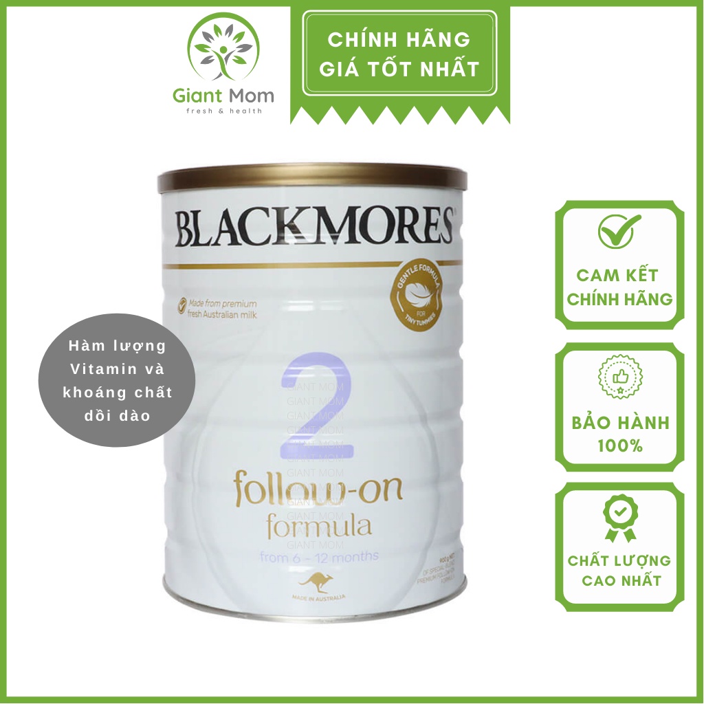 Sữa Blackmore Nội Địa Úc Giant Mom - Sữa Blackmore Úc Thơm Ngon Số 1 2 3 - 900gr Hàng Chính Hãng