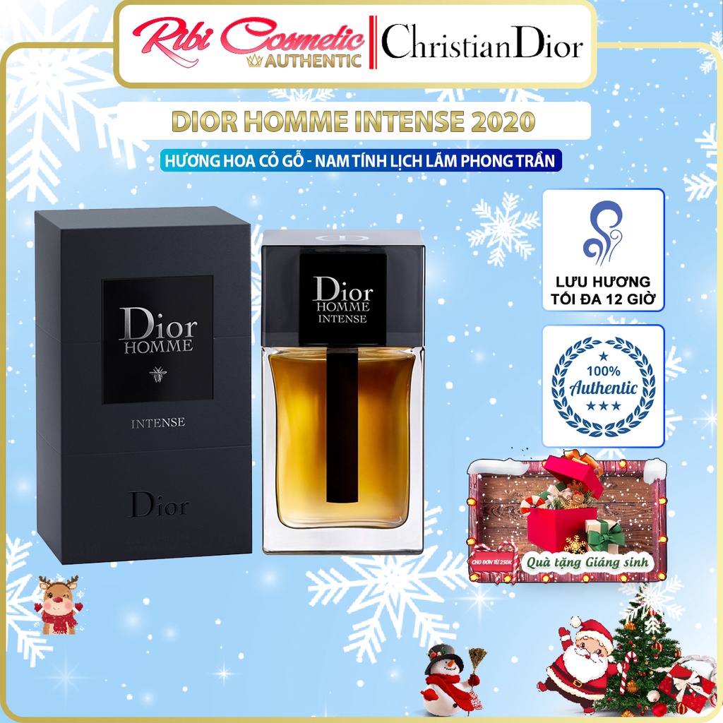 Nước hoa nam Dior Homme Intense 2020 Lưu hương lâu Lịch lãm, Nam tính, Hấp dẫn