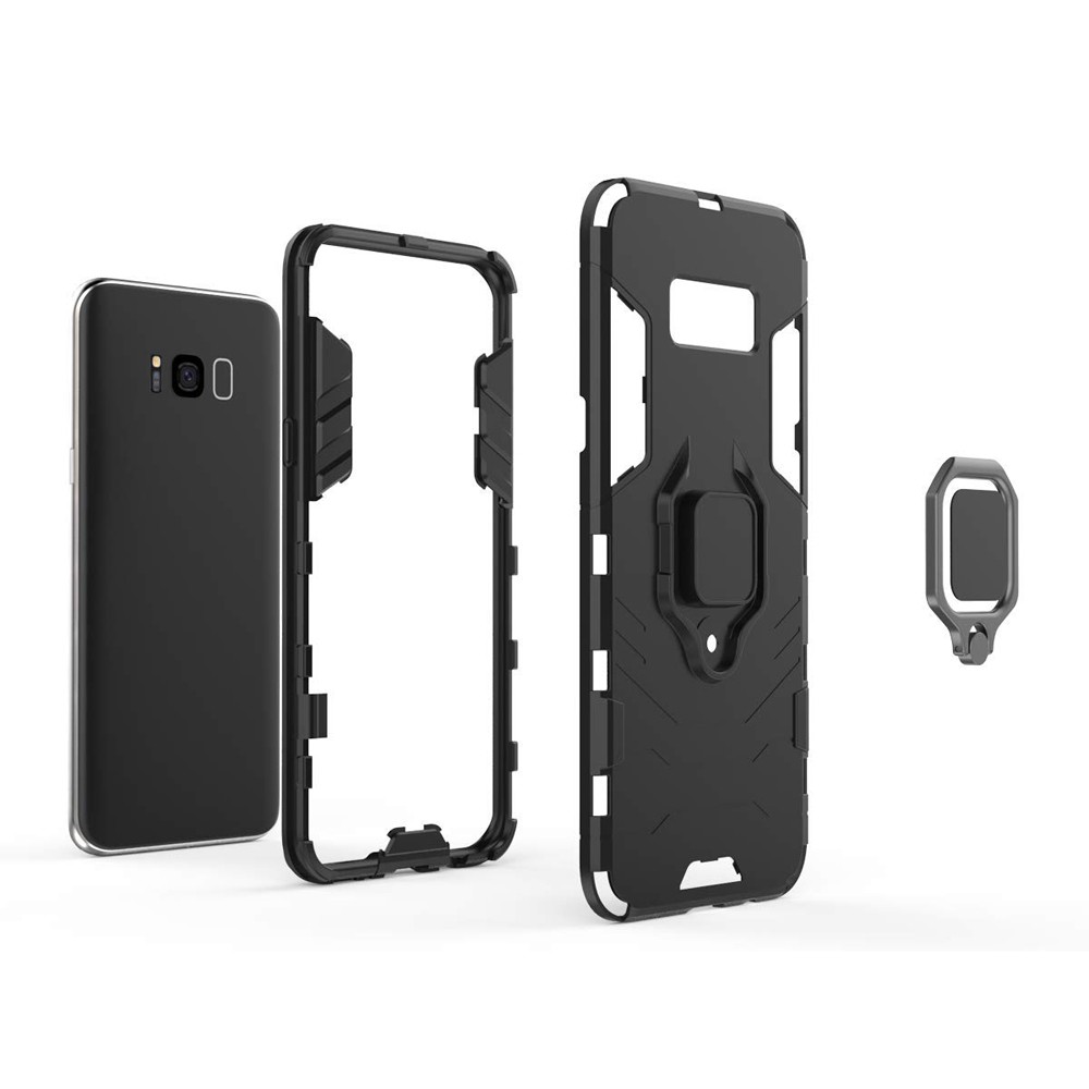 Ốp lưng Samsung S8+/ S8 Plus iron man chống sốc kèm nhẫn iring chống xem video