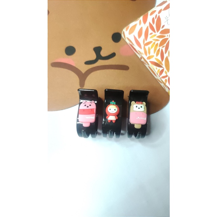 Kẹp càng cua 3 răng (đen)