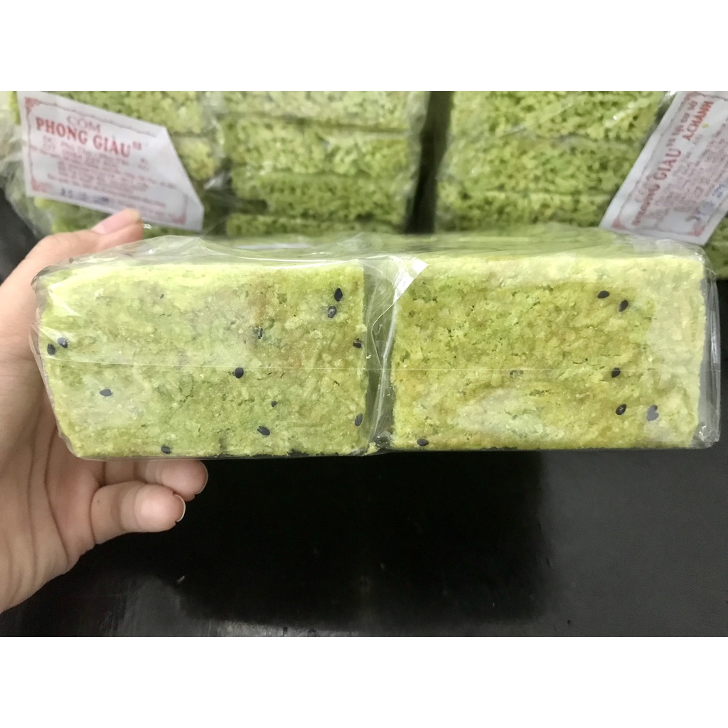 Bánh cốm lá nếp gạo thủ công quê tôi, hương vị tuổi thơ, quà ăn vặt, đặc sản quê hương