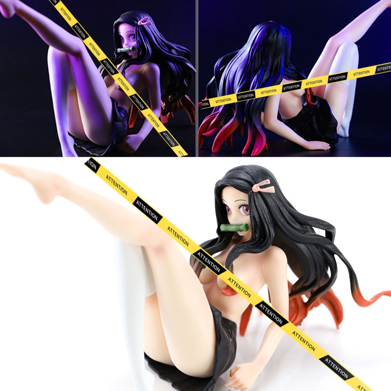Mô Hình Nhân Vật Kamado Nezuko Kanroji Mitsuri Anime Demon Slayer Bằng PVC