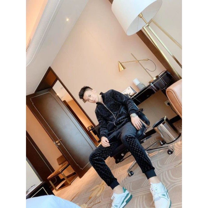 Set thể thao LV unisex chất nhung siêu đẹp 2021