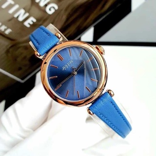 Đồng hồ nữ dây da julius ja-1018