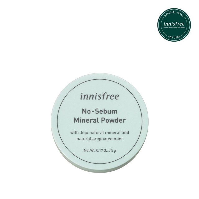 [chính hãng🇰🇷] Phấn phủ Innisfree kiềm dầu dạng bột / No sebum mineral powder | BigBuy360 - bigbuy360.vn