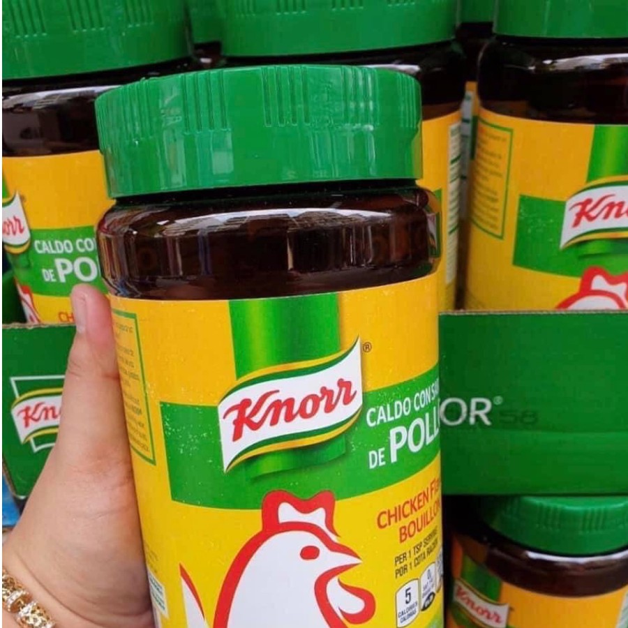 [Có sẵn] Bột hạt nêm Knorr gà của Mỹ siêu to - 1.14kg