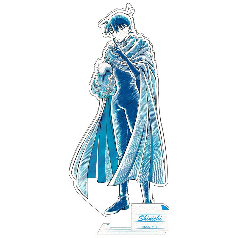 Mô hình standee Conan Thám tử lừng danh ver màu sắc tượng acrylic anime mica chibi trang trí trưng bày