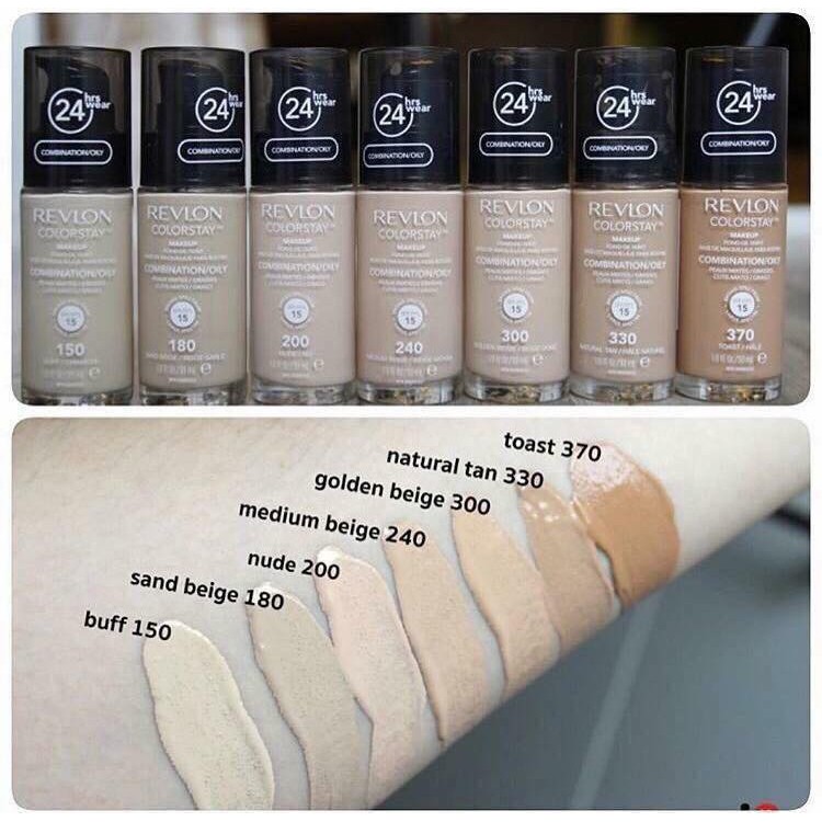 Kem Nền Revlon Colorstay 24hrs Makeup SPF15 (30ml) [Da Khô & Da Dầu] | BigBuy360 - bigbuy360.vn