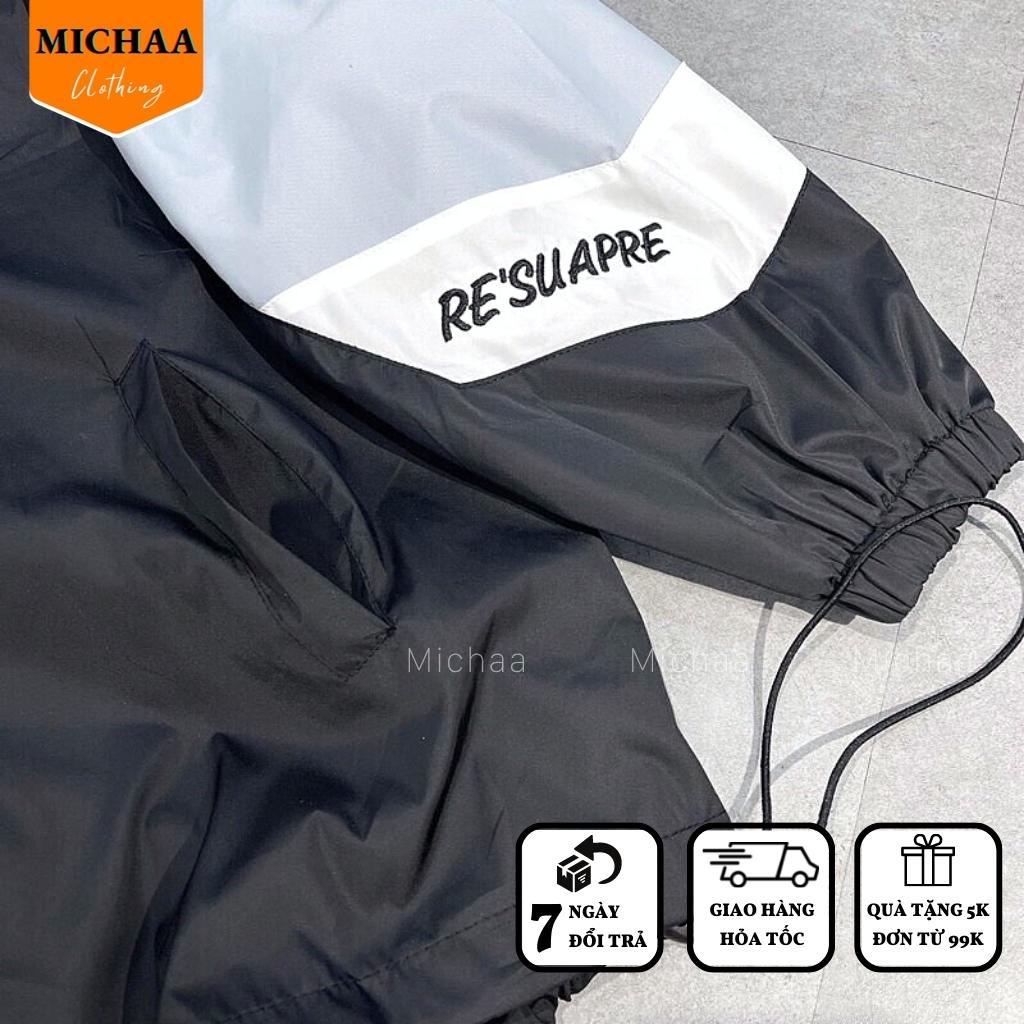 Áo Khoác Bóng Chày RE' SUAPRE Nam Nữ Chất Dù Bomber Unisex Kiểu Form Rộng 2 Lớp Chống Nắng - MICHAA