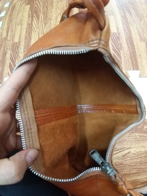 Túi da bò,túi da thật