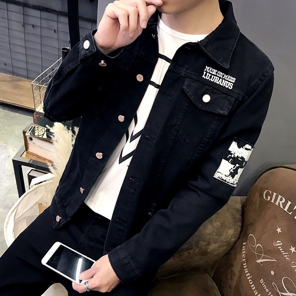 Áo khoác jean nam nữ Unisex stranger form rộng cao cấp Chiwawa shop