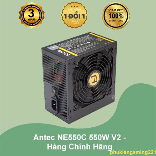 Nguồn Antec NE550C 550W V2 - Hàng Chính Hãng