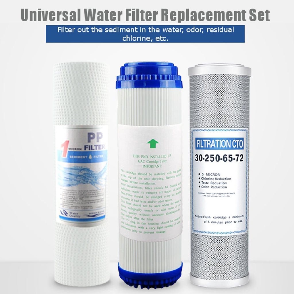 10'' PP Generic Water Filter Core Replacement Cotton Carbon Purifier Block Kits