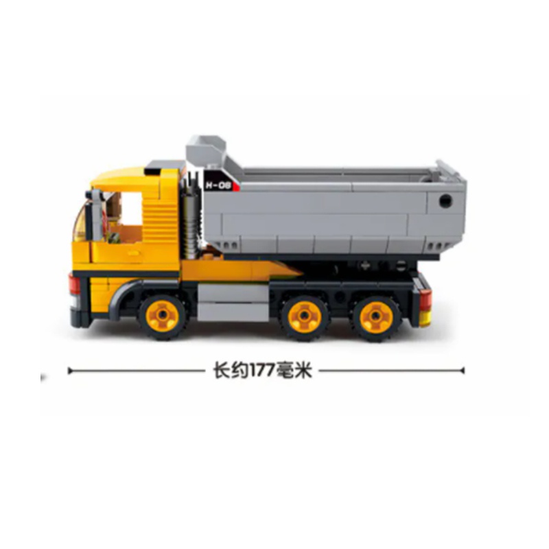 Lắp Ráp Xe Tải 384 Mảnh Cho Bé Trai