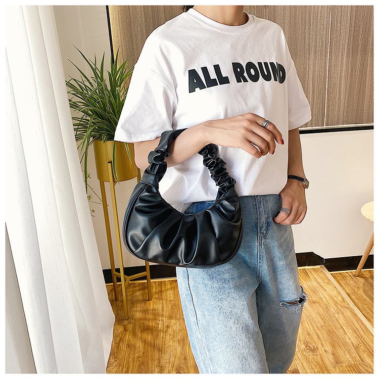 Túi xách màu trơn phong cách đơn giản dễ thương cho nữ