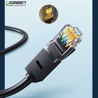 Cáp mạng Lan  Cat 6 UTP Ugreen 20164 10M màu Đen