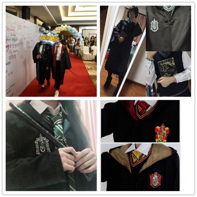 Áo Choàng Hóa Trang phù thủy Harry Potter