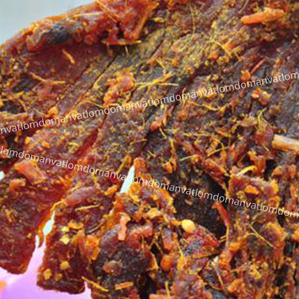 Khô bò miếng 200g LomDom food đồ ăn vặt Hà Nội vừa ngon vừa rẻ | BigBuy360 - bigbuy360.vn