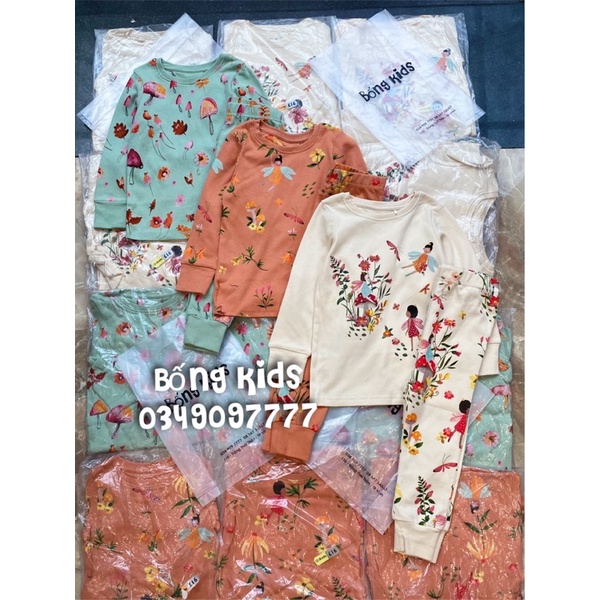 Bộ Thu Bé Gái Hoa Lá Next