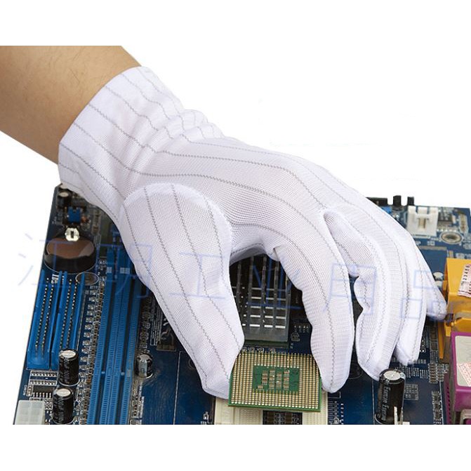 Set 5 Cặp Găng Tay Chống Trượt Esd Pc Sửa Chữa Máy Tính