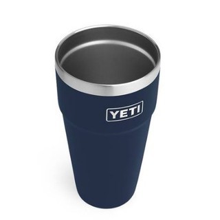 Bình nước giữ nhiệt inox 304 Yeti 26oz kèm nắp ống hút, Ly cốc giữ nhiệt mini 768ml cao cấp xanh đậm Nhập khẩu My