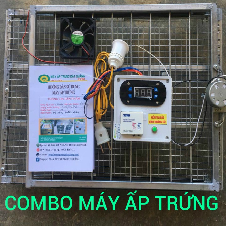 máy ấp trứng trọn bộ tự ráp