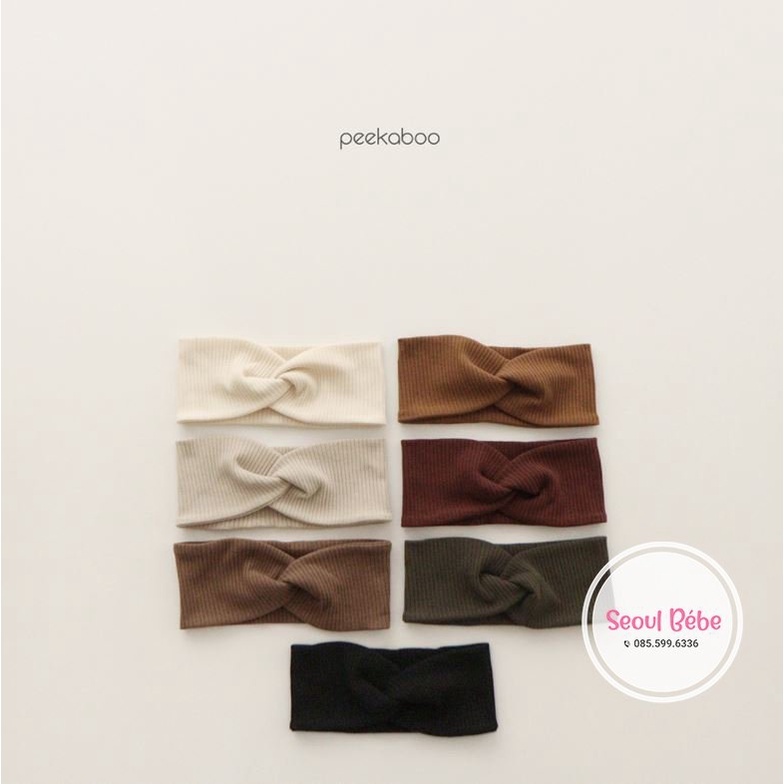 Bộ rời dài tay thu đông chất gân mỏng Golgi Peekaboo made in Korea