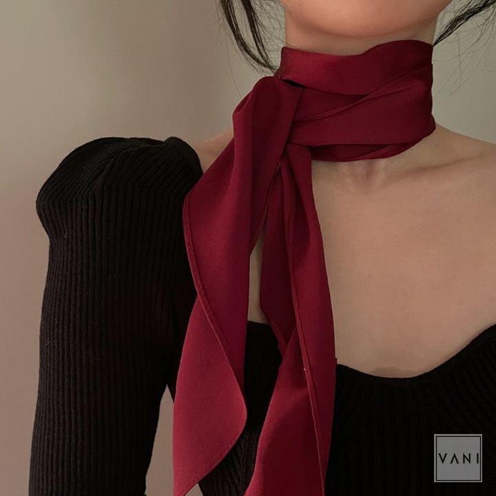 Khăn Lụa Size To Buộc Tóc Đa Năng - Vani Store