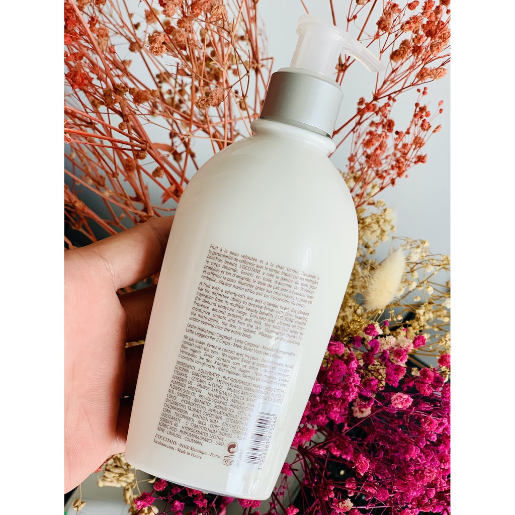 [BILL US/FR] Sữa dưỡng thể L'OCCITANE Almond Milk Veil 240ml