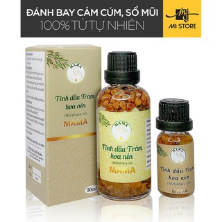 Tính dầu tràm ngâm hoa nén cao cấp - Mama