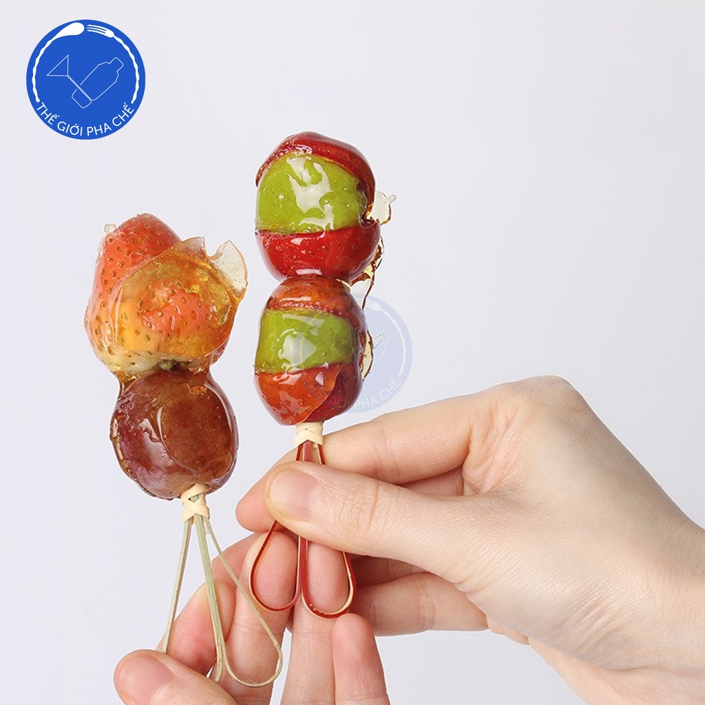 Tăm xiên trang trí bằng tre décor ly cocktail