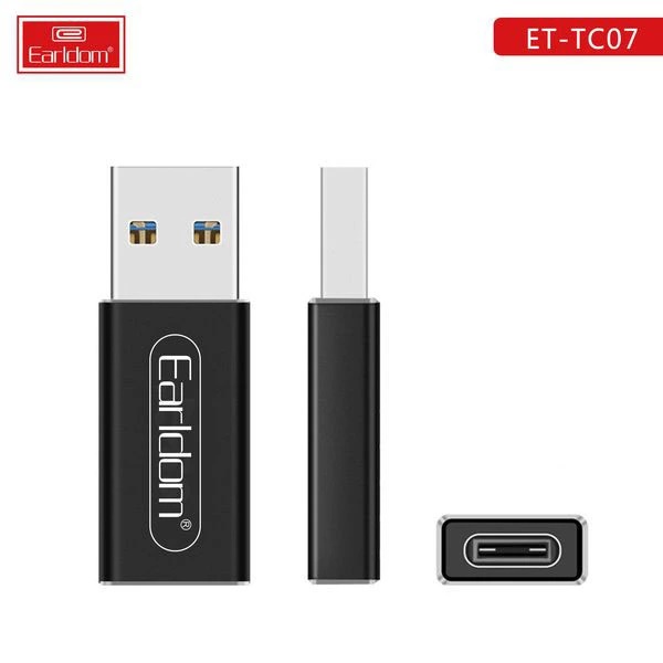 Jack Chuyển Type C sang USB KLH TC07, adapter chuyển typec android sang usb 3.0 chính hãng Earldom