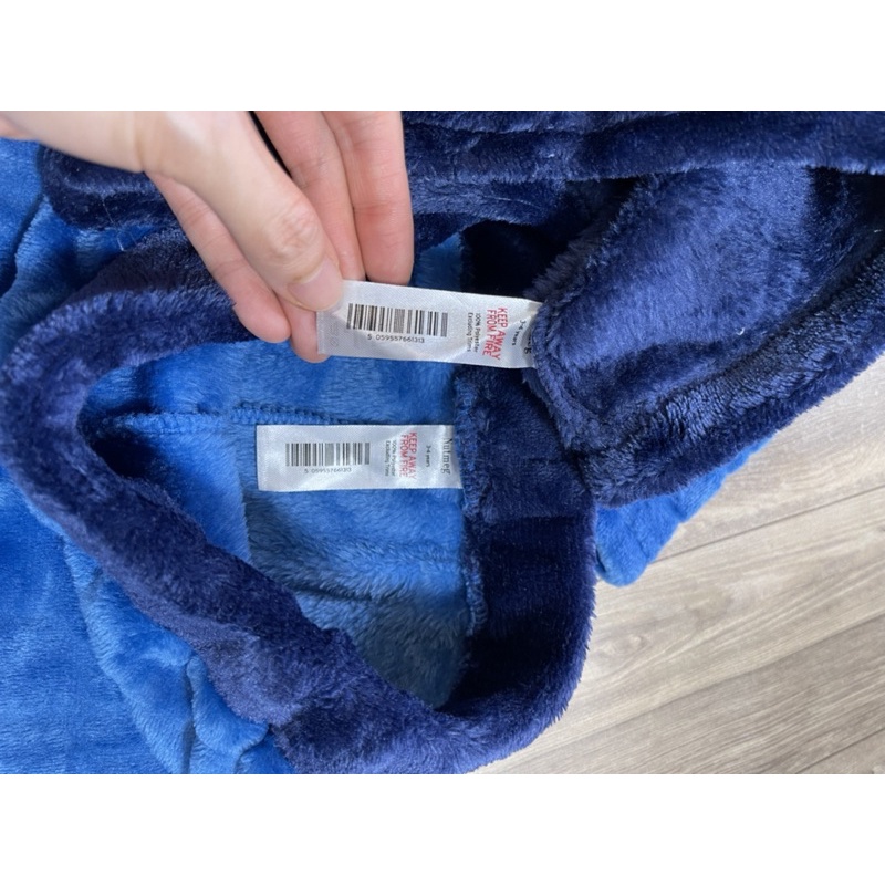 Bộ nit lông 3d bé trai