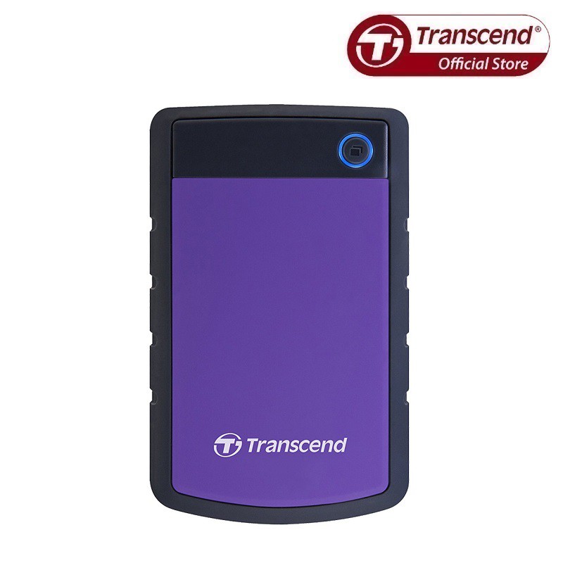 Ổ Cứng Di Động Transcend Rugged StoreJet 25H3P 4TB USB 3.0 (Màu Tím)