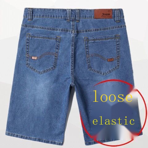 Quần short denim ống rộng thời trang mùa hè dành cho nam
