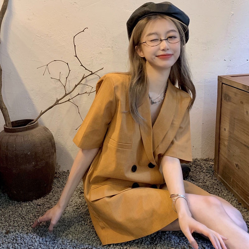 [Spot] Bộ Đầm Thiết Kế Thời Trang Đường Phố Hàn Quốc Chất Lượng Cao