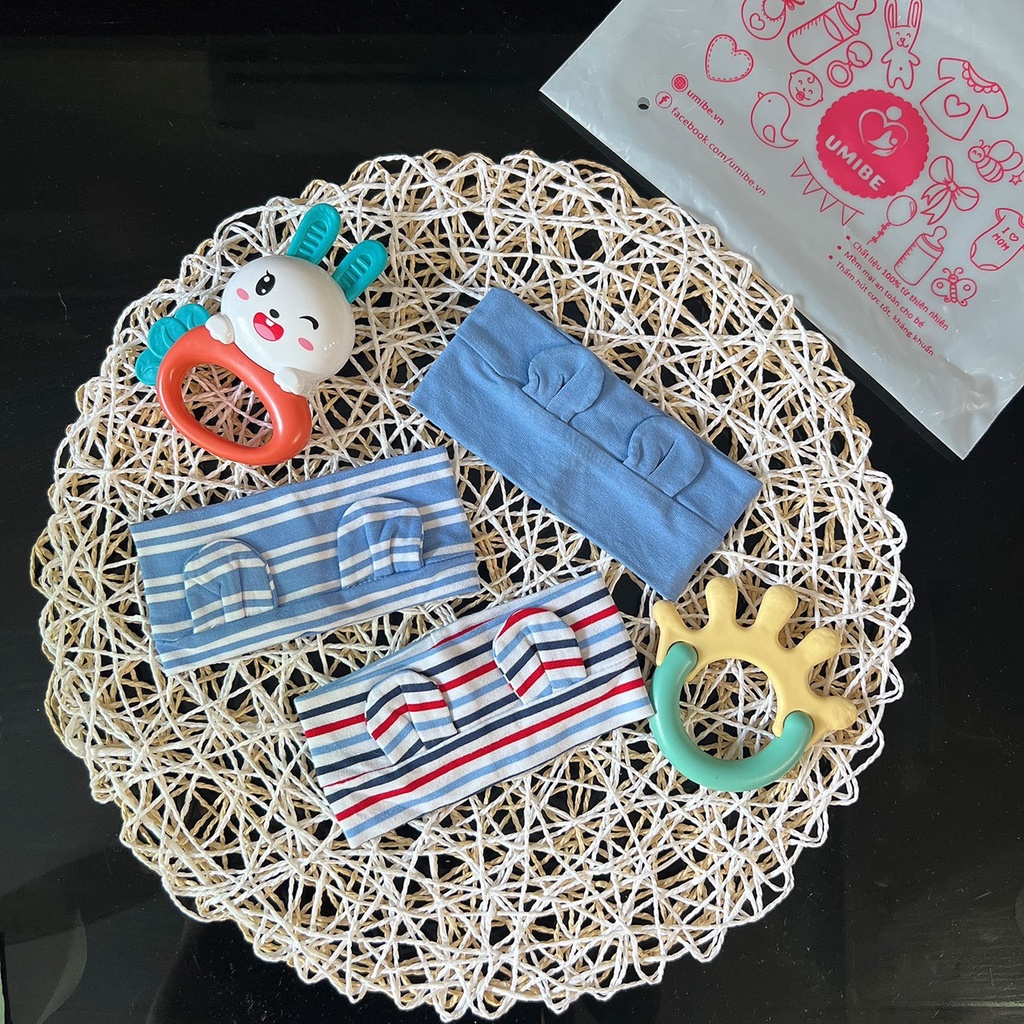 Che Thóp Hình Tai Gấu Umibe Cho Bé