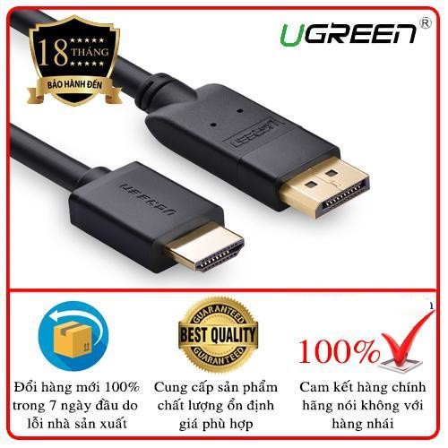 cáp Displayport to HDMI chính hãng ugreen