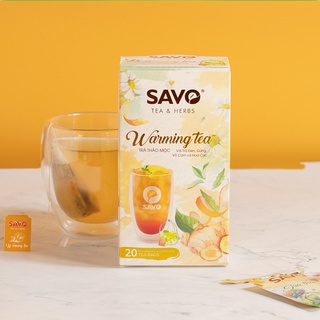 Trà savo warming tea - trà túi lọc thảo mộc