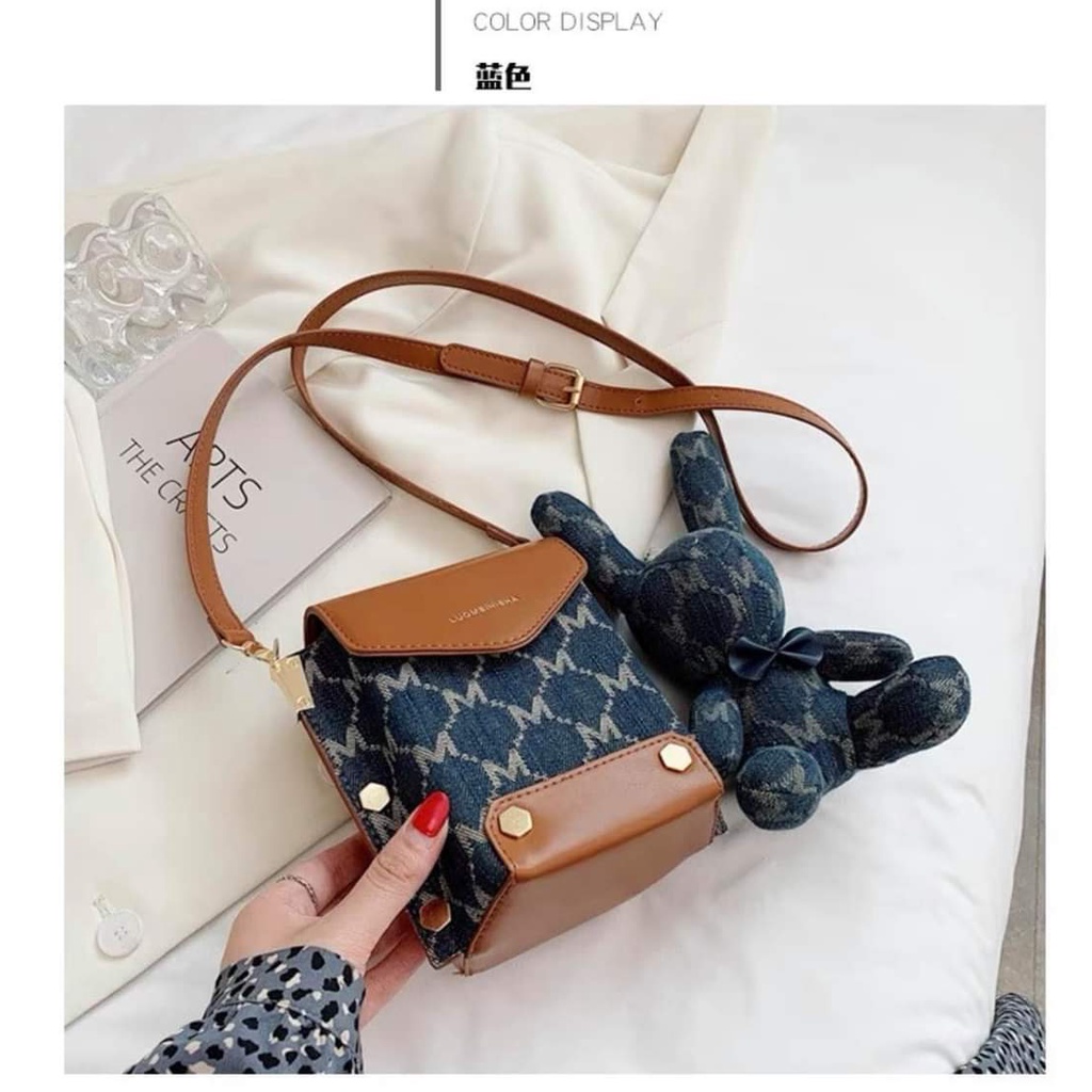 Túi cốp kèm gấu QC