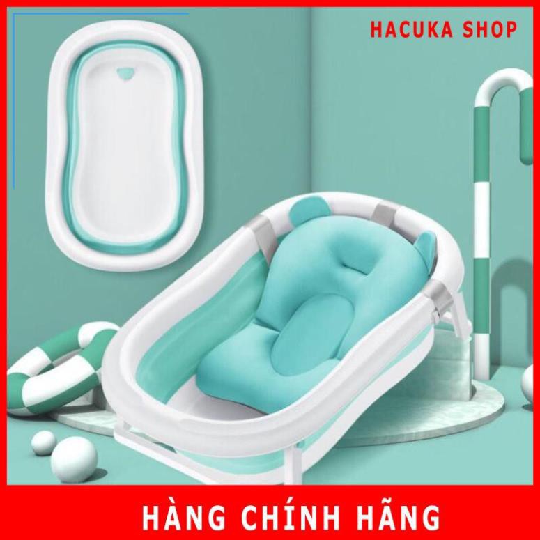 [Chính hãng - FREESHIP] Chậu tắm cho bé HANBEI gấp gọn hàng nhập mẫu mới 2021