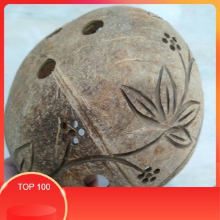 Chậu gáo dừa có hoa văn,,