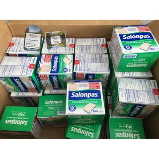 Miếng dán Salonpas hộp 140 miếng - Hàng Mỹ