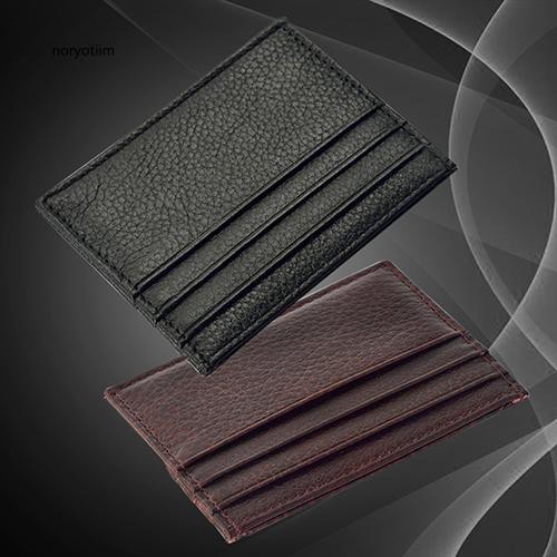 Ví da kiểu mỏng giữ thẻ tín dụng , giấy tờ cho nam
