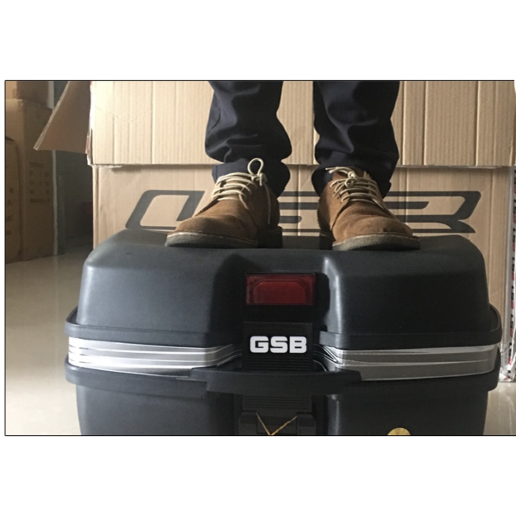 Thùng Đựng Đồ Gắn Đuôi Xe Máy GSB-Hàng chất lượng !